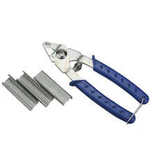 Hog Ring Pliers + Hog Rings M Nails Poultry Cage Installation Tools Fences Netting Tags Traps Cage Hog Ring Pliers + Hog Rings M Nails Poultry Cage Installation Tools Fences Netting Tags Traps Cage