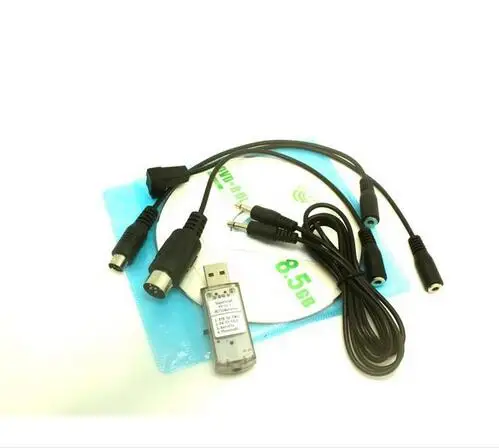 

10pcs/lot G7 Simulator DONGLE &4.0 22 in 1 USB Adapter Cable fit for RC Realflight Helicopters VRC2 FMS XTR Online RC Airplane