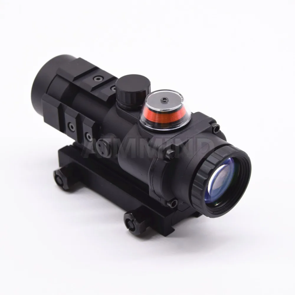 Ak 47 оптическая охотничья съемка HD очки Red Dot волоконно оптический прицел