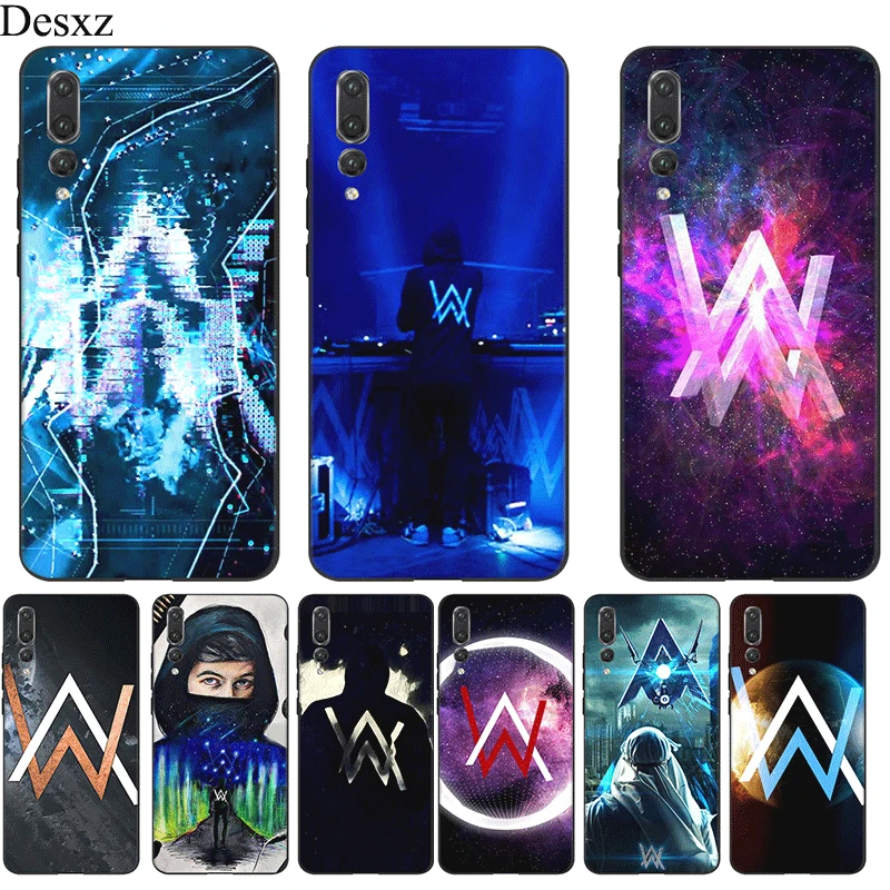 

Silicone Mobile Phone Case For Honor Note 10 9 7X 7C 8X 8C 7A 6A 8 Lite Cover Alan Walker Shell Bag