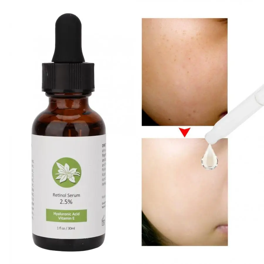 

Laser Hair Removal Machine 30ml Retinol Serum Firming Fine Lines Wrinkle Removal Anti Aging Skin Care Essence Face Serum
