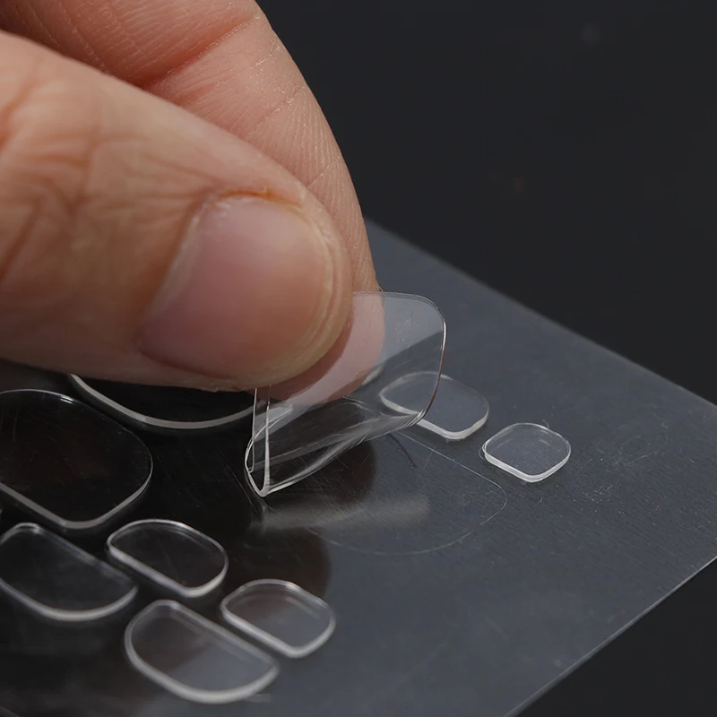 

240pcs/10sheet Transparent Double Sided Adhesive Tapes Stickers Fingernail Art False Nail Tips Extension Tools