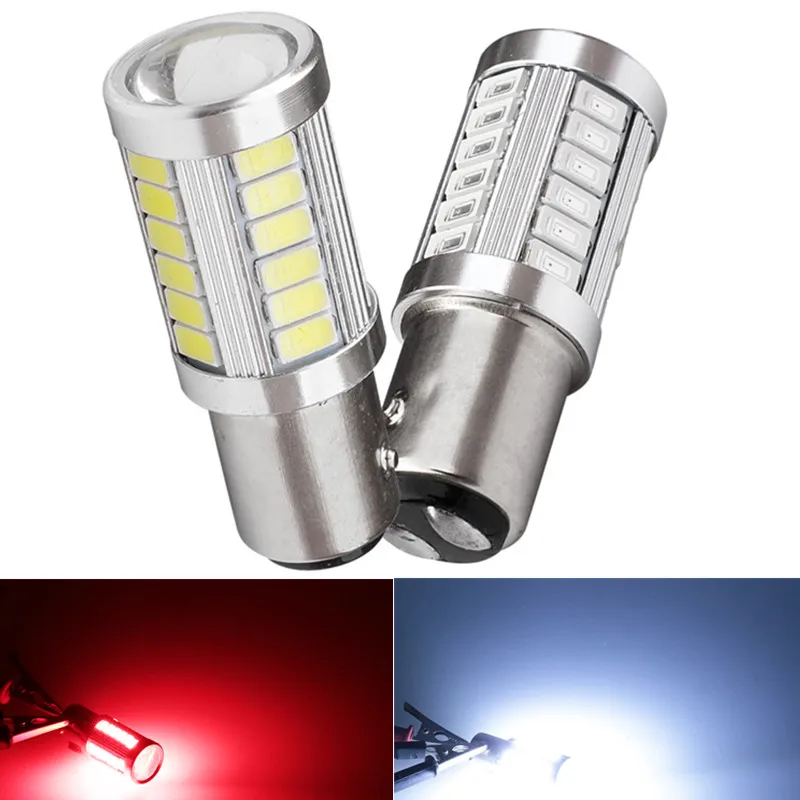 1157 P21/5W BAY15D Super Bright 33 SMD 5630 5730 LED auto brake lights fog lamp 21/5w car
