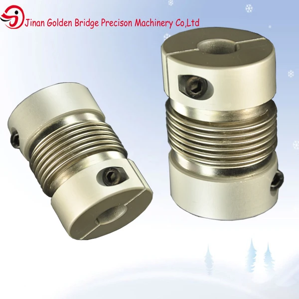 

12mm*12mm D40mm Engraving Machine Coupling/ Clamp Metal Bellow Coupling