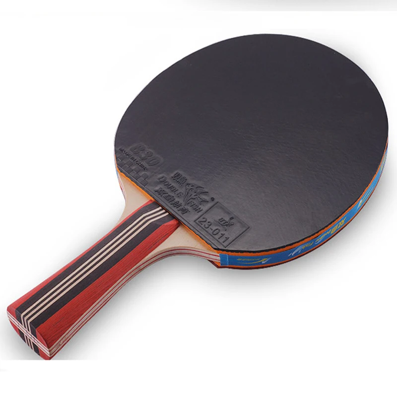 الأصلي مزدوجة الأسماك 4 نجوم 4A الجدول مضارب التنس مضرب الخفافيش الرياضية الخشب شفرة سريع هجوم حلقة ل الهواة ترفيه اللاعبين