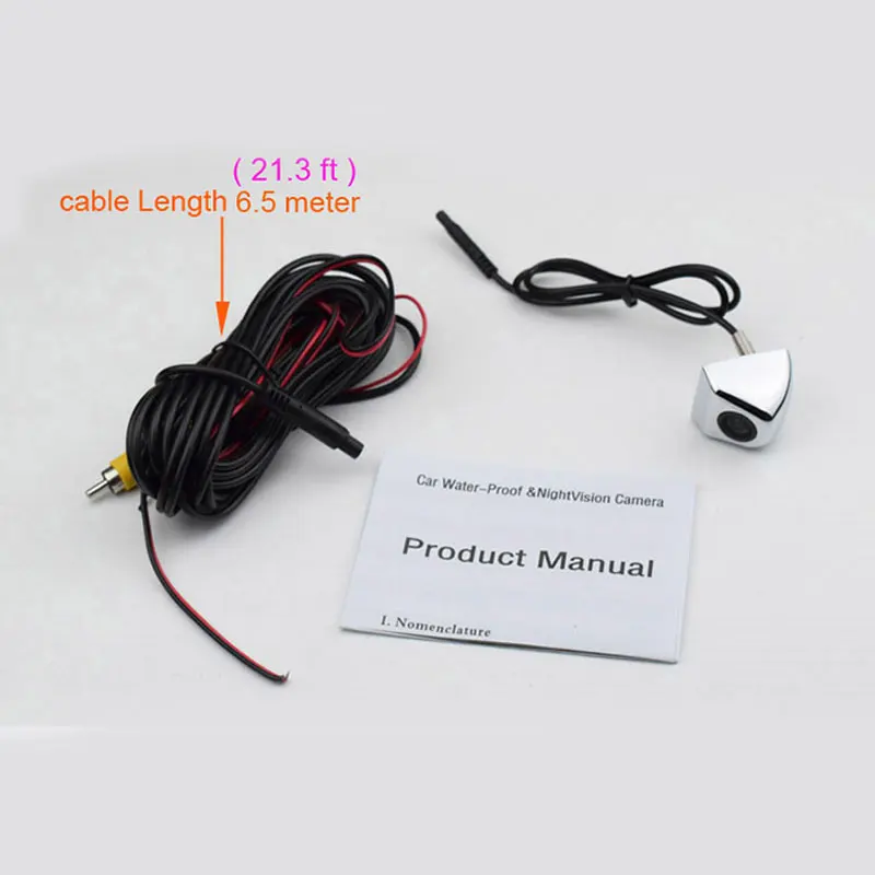 ENKLOV  170 Degree Mini Car Parking Reverse Backup Camera Metal body Car Rearview Camera Car Park Monitor  Car Rear View Camera