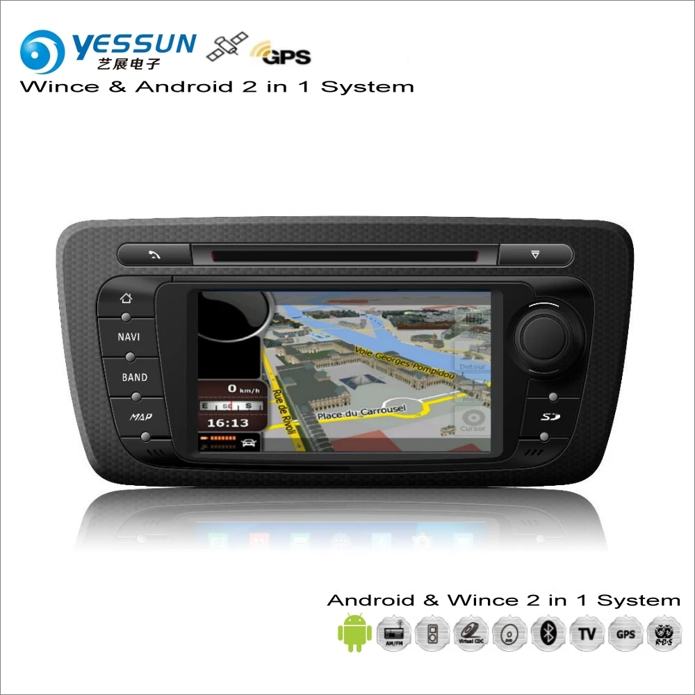 

YESSUN For SEAT Ibiza MK4 2008~2013 Car Android Multimedia Radio CD DVD Player GPS Navi Map Navigation Audio Video Stereo System