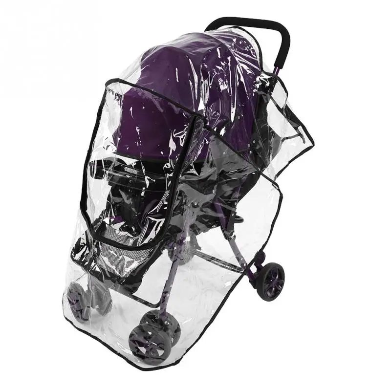Baby Stroller Rain Cover Windproof Rainproof Baby Buggy Stroller Rain