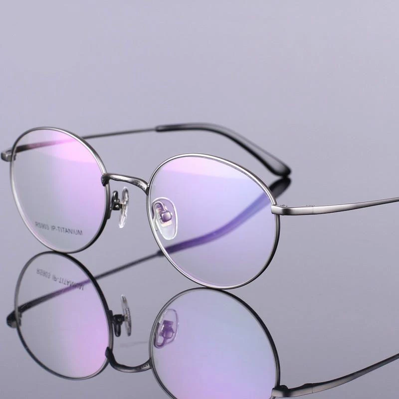 Viodream módní retro styl Kouzelník kouzelníka 100% Čistý titan plné brýle rámy na brýle rám Ženy Muži tg903