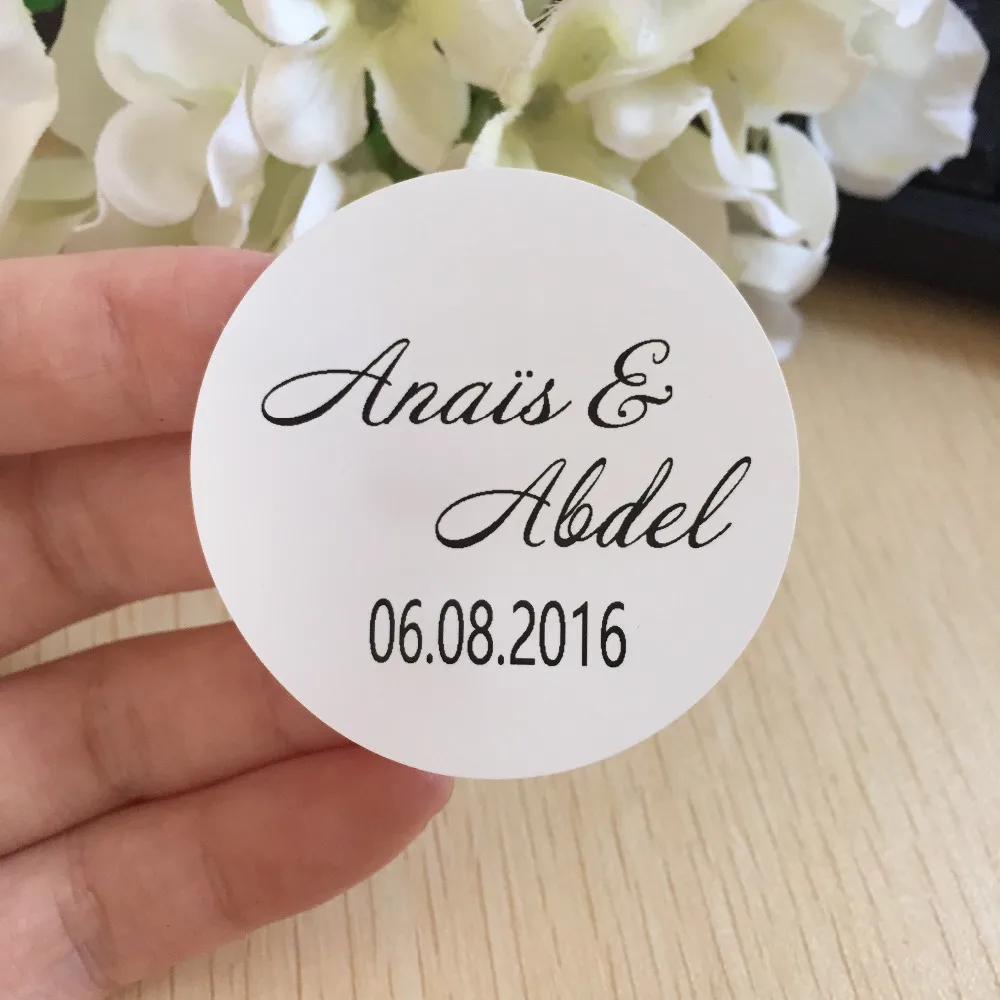 120 pcs 3cm customize Personalised clear Birthday baby shower Wedding Invitation Envelope Sticker Seals Monogram favor labels