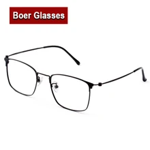 Новое поступление популярные высококачественные чистые титановые дужки очки с полной оправой оправы очки по рецепту#88009