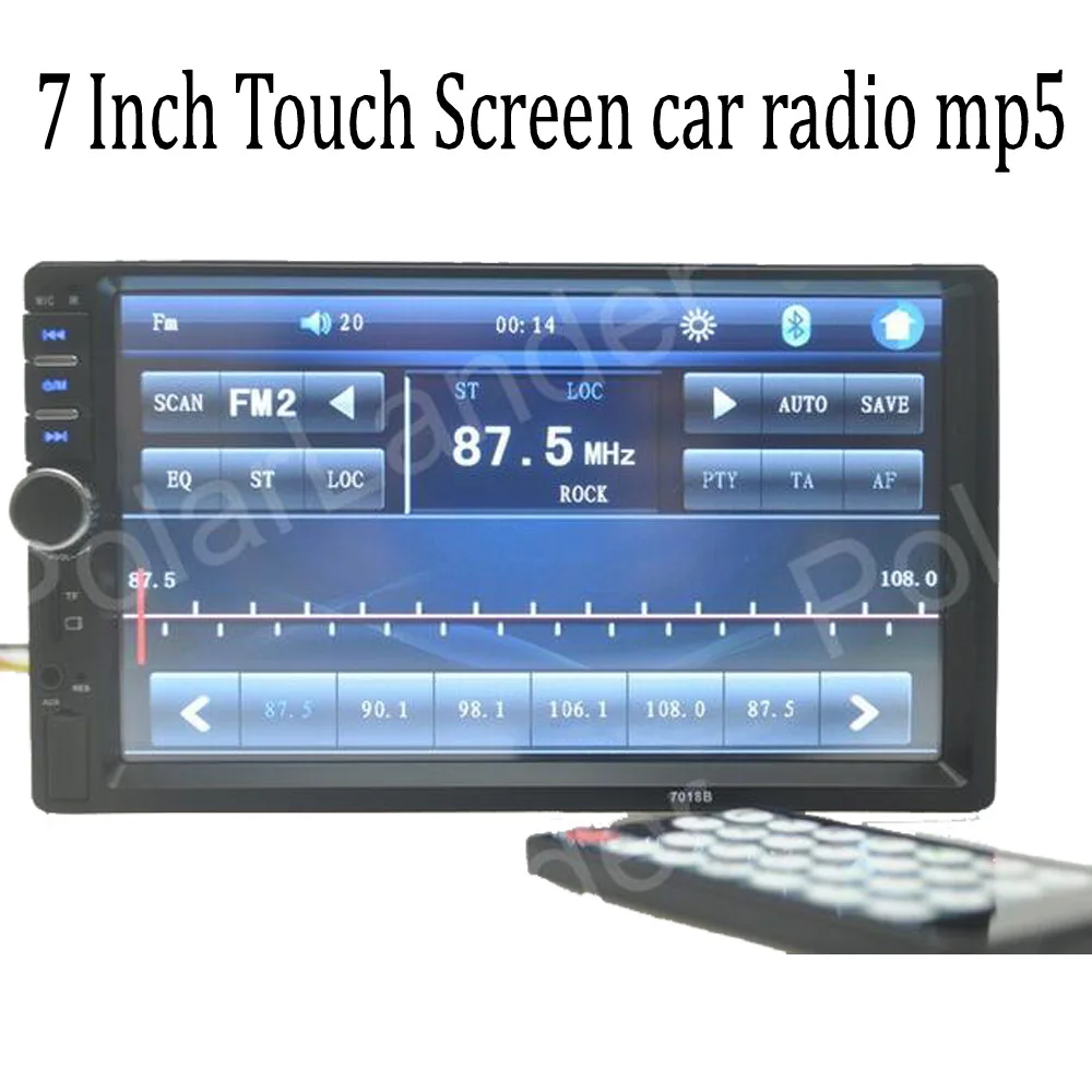 7 Inch Touch Screen 2 Din Bluetooth font b Car b font font b Radio b