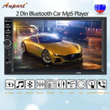 Autoradio 2 Din car multimedia radio aux Ricevitore audio macchina fotografica di retrovisione 2din radio android mirrolink per car stereo