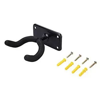 

Music Instrument Wall Mount Guitar Hanger Hook Metal Round Base Support Holder for Skateboard Mandolin Violin Ukulele Guitar