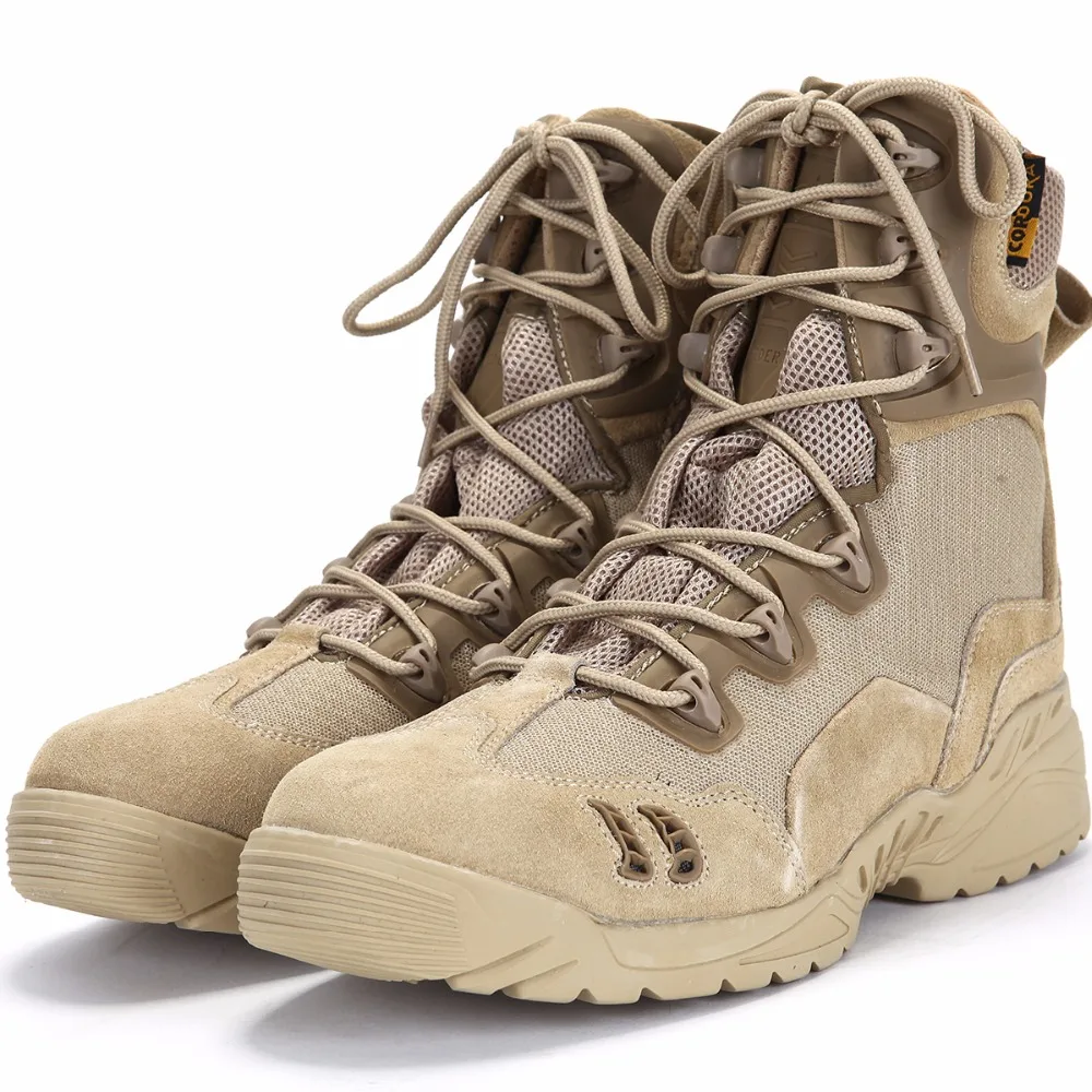 high ankle military boots