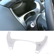 

For Jaguar F-Pace f pace X761 2016 Car-styling Accessories ABS Chrome Car Steering Wheel Dashboard Decorate Frame Cover Trim