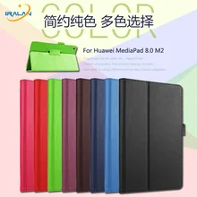 2017 caliente Del Lichí de 8 Pulgadas Delgado shell Protector Para Huawei MediaPad 8.0 M2 M2-801W/803L Tablet Caso Litchi Cubierta de Cuero de LA PU envío
