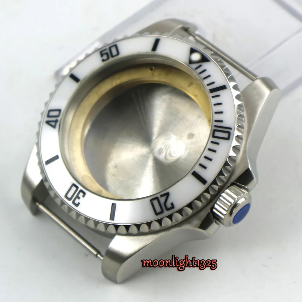 Buy 43mm sapphire glass stainless steel Watch Case fit