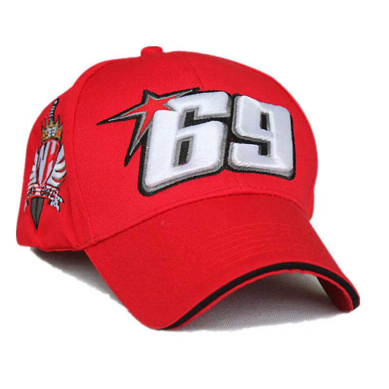 Moto GP Бейсбол Кепки 69 Race nicky Hayden же пункте Snapback Шапки Bone Мотоцикл Спорт на открытом