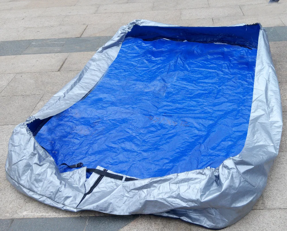 Best buy hot tub cover cap Winterwise hot tub and spa cover Protector cap size 2.4 m x 2.4 m x 30.5 cm (8 ft. 8 ft. 12 in.)