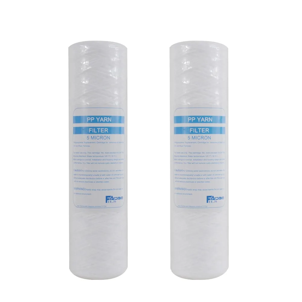 25pk x 1 Micron Genuine Aquafilter sediment cartridge water filter size 10/"