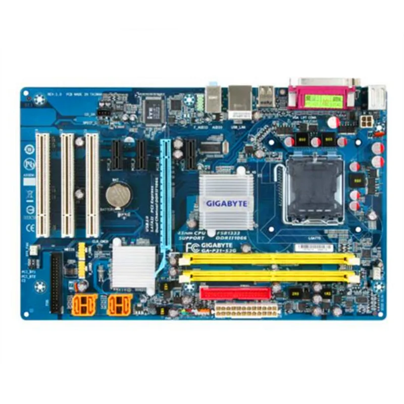 

Original Gigabyte GA-P31-S3G Desktop Motherboard P31-S3G P31 LGA 775 DDR2 4G SATA2 ATX 100% Fully Test