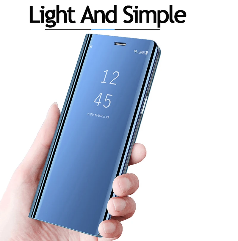 Зеркальный чехол для Xiaomi Mi Mix 2 роскошный подставка RedMi 5 Plus/Note 5A/Mi 5X A1/Mi Note 3/RedMi 4X/Note