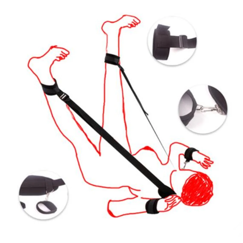 Adult-Sex-Toys-Hand-Cuffs-Thigh-And-Wrist-Cuff-BDSM-Bondage-Games-Slave-Restraint-Strap-System (1)