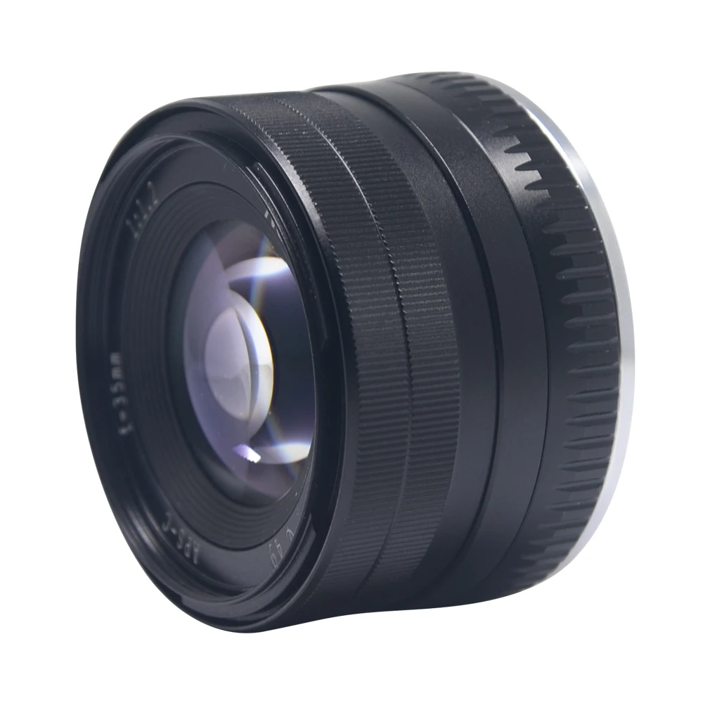 Mcoplus 35 мм f1.2 Prime бесзеркальная ручная линза с фиксированным фокусом для sony alpha E mount