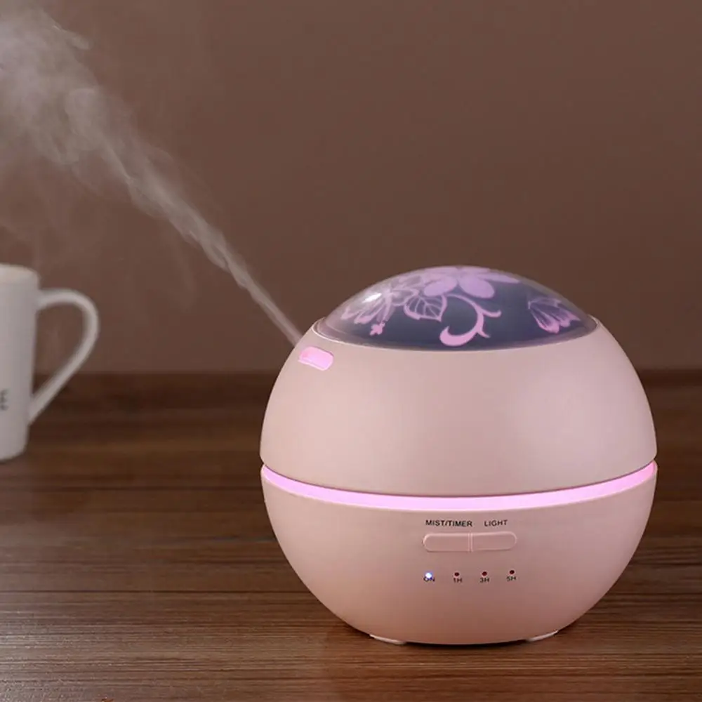 

150ml LED Night Light Humidifier Mini Home Office Essential Oil Aroma Diffuser