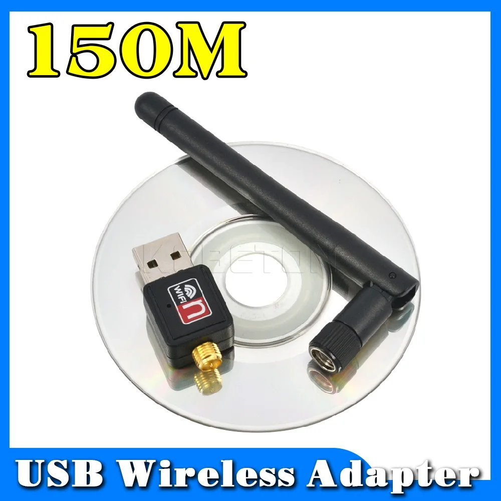 

150Mbps MT7601 Wireless WiFi Adapter 2dB wifi Antenna Lan Wireless Network Card Portable USB WiFi Receiver Adaptador 802.11b/g/n