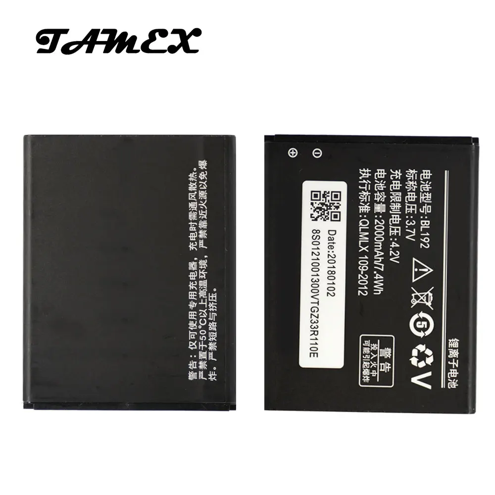 BL192 литий-ионная сменная батарея для Lenovo A328 A328T A526 A750 A529 A560 A680 A590 A300 A388T A505E Batteria 3 7 V