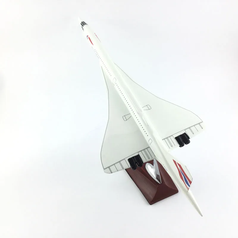 Beste GRATIS VERZENDING 45 47 CM CONCORDE BRITSE AIRWAYS MODEL VLIEGTUIG VLIEGTUIGEN MODEL SPEELGOED VLIEGTUIG VERJAARDAGSCADEAU