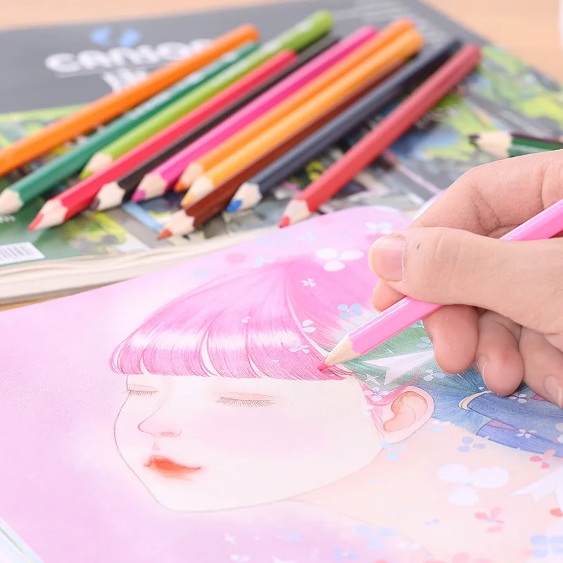 Цветной карандаш для рисования 72 цвета|oily color pencils|painting pencilcolor pencil |