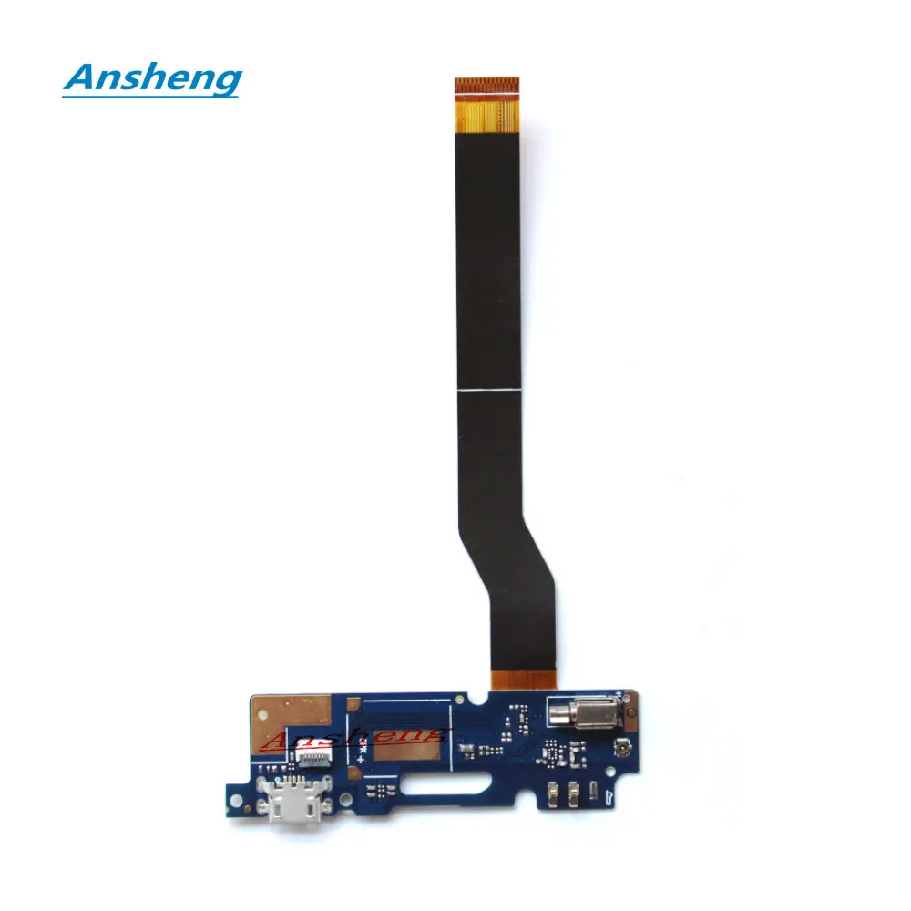 

ansheng NEW USB Charge Charging Board Flex Cable For Asus Zenfone 3 MAX 5.2" ZC520TL X008DB Z01B Mobile Phone