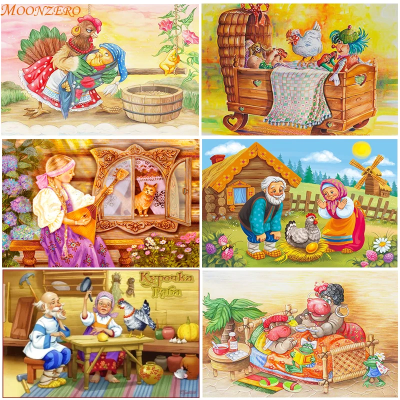 

5D DIY diamond painting "animal cartoon character" 3D cross stitch embroidery home decoration gift pendant