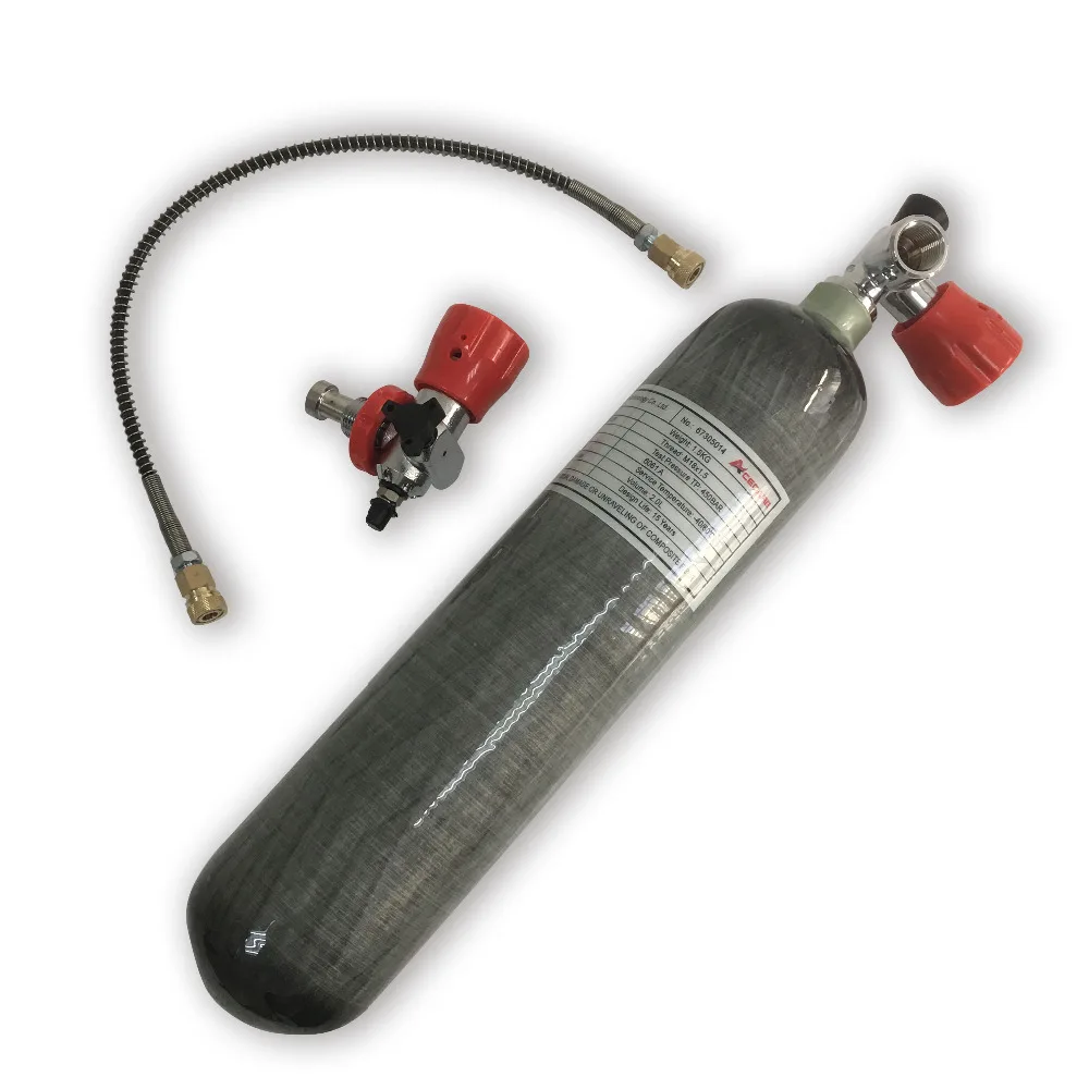 Баллон AC102101 Acecare 2L CE PCP из углеродного волокна мини резервуар для подводного