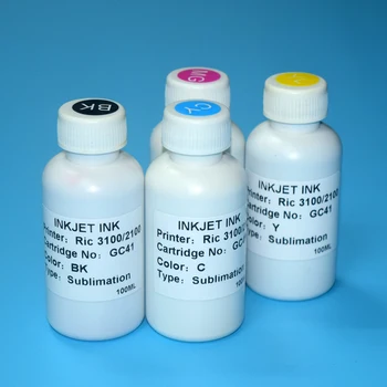 

4PC*100ml GC41 Sublimation Ink For Ricoh SAWGRASS SG400 SG800 SG400NA SG400EU SG800NA SG800EU Printer