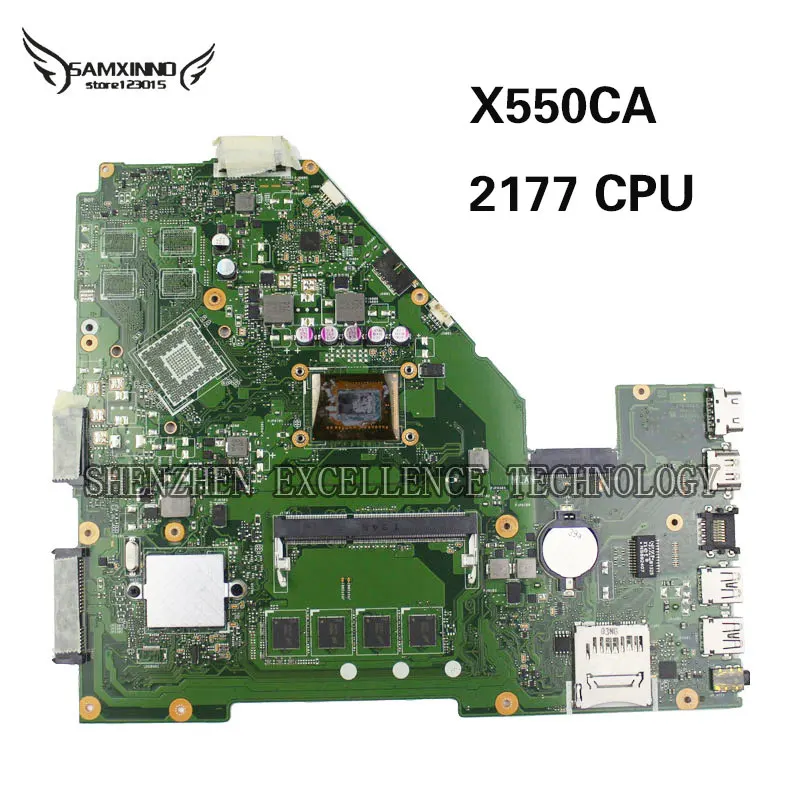 Original Laptop motherboard X550CA 2177 CPU Integrated fully tested good price free shipping g41 775 needle fully integrated motherboard 775u ddr3 100% tested perfect quality