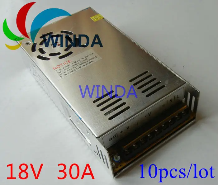 Buy 540W switching power supply output 18V30A built in