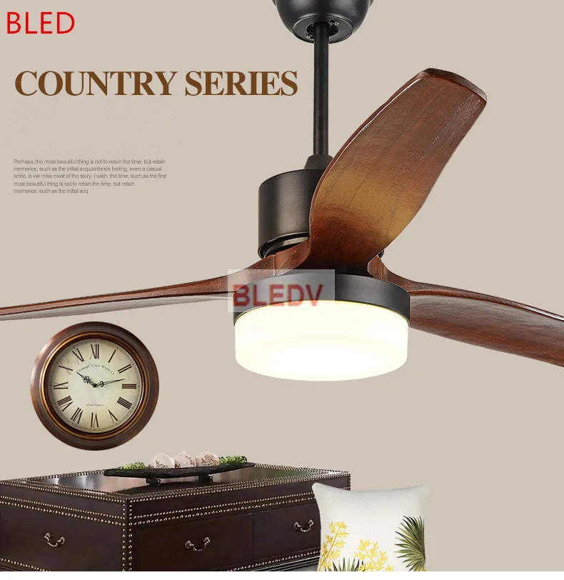 New Led Ceiling Fan For Living Room 220v Wooden Ceiling Fans With