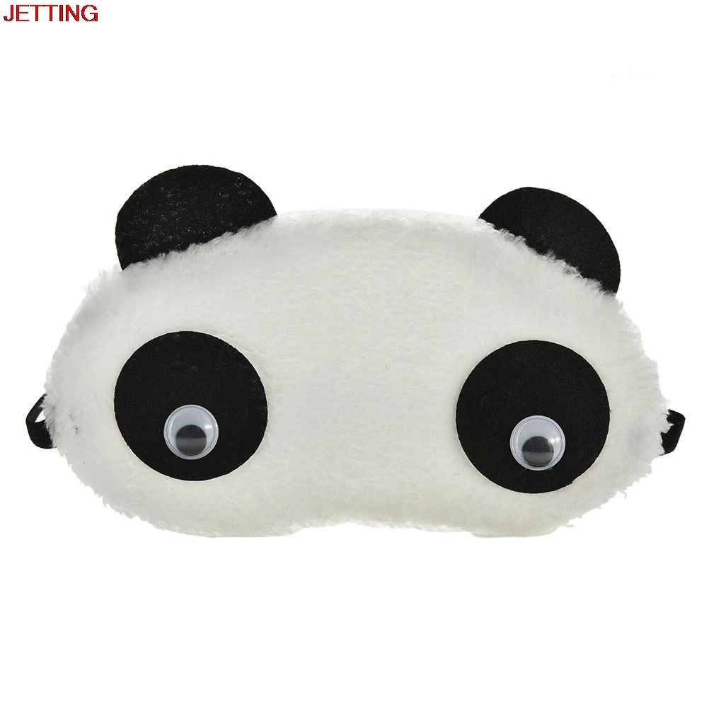 

JETTING-3D lovely panda eye mask shade cute travel rest blindfold cover sleeping eye mask Nap eyeshade eyepatch