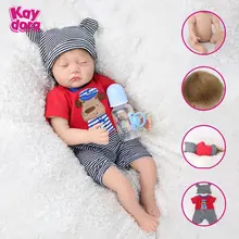 Мягкий силиконовый младенец получивший новую жизнь куклы для