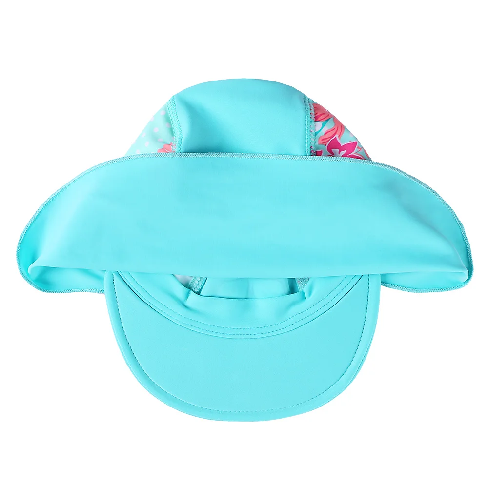 Новая летняя коллекция года, модные розовые пляжные шляпы от солнца с маленькими цветами, милые детские шапки, Повседневные детские летние кепки от солнца для мальчиков и девочек