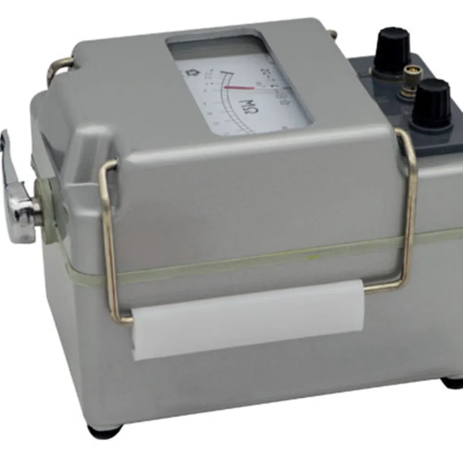 ZC-7 Aluminum Case Megger Insulation Resistance Tester Megohm
