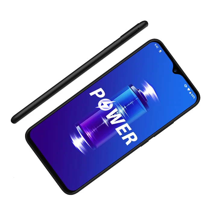 Смартфон UMIDIGI POWER 4G Phablet 6,3 дюймов Android 9,0 Helio P35 Octa Core 2,3 ГГц 4 Гб ОЗУ 64 Гб ПЗУ 16,0 Мп фронтальная камера 5150 мАч