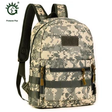 10L Mini Mochila Militar Táctico de Molle Camuflaje Al Aire Libre Para Bicicleta Deportes Pequeña Bolsa Shool Mochilas de Senderismo a pie