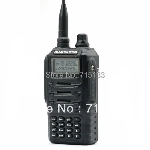 

Freeship QuanSheng TG-UV2 Military Level Dual Band Dual Standby Dual Display Portable Two Way Radio with FCC CE certification