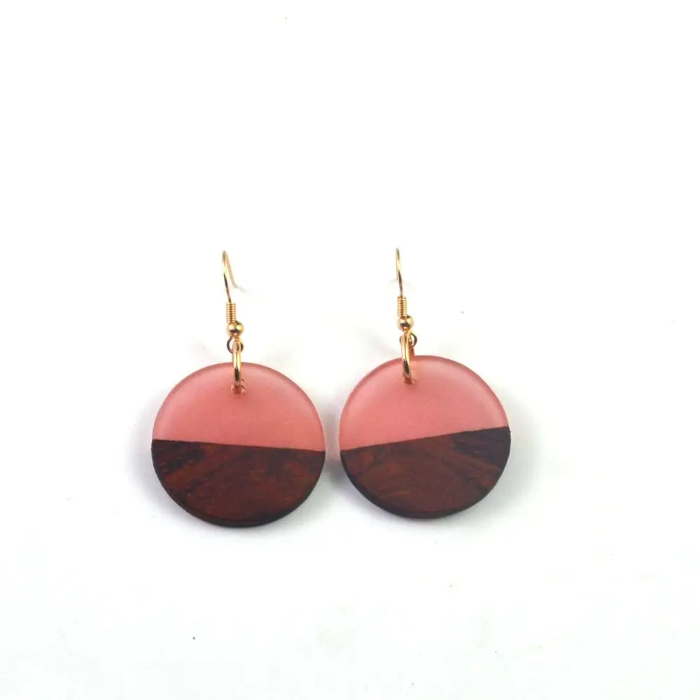 

Hot-selling Fashion Earrings Gumu resin Earrings round women's wedding Earrings Gift