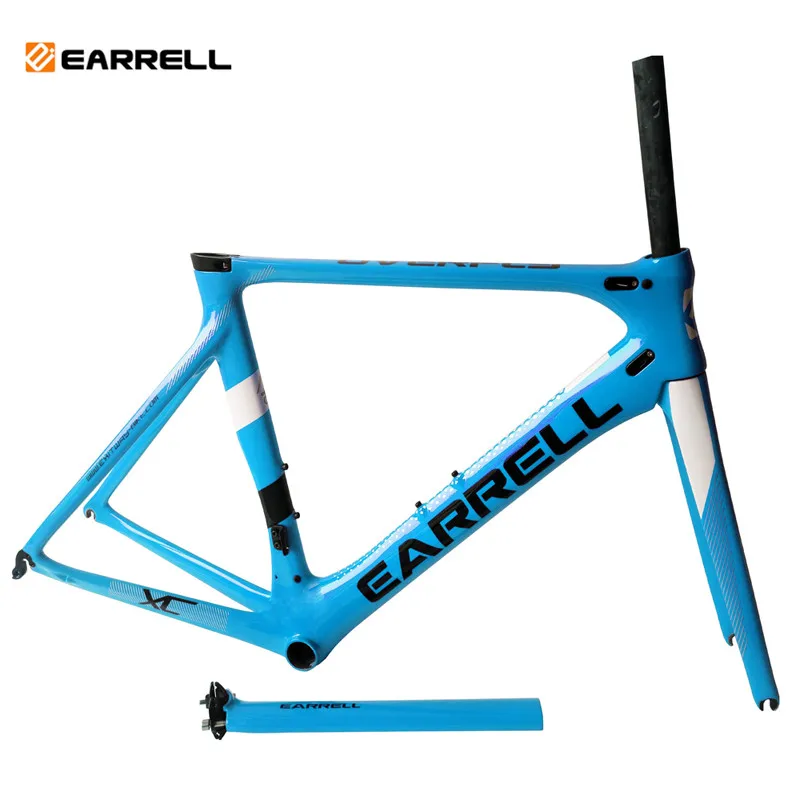 

EARRELL carbon fibre Bicycle road frame Di2 bike cadre carbone route 2019 quadro carbono fixed gear telaio carbonio Accessories